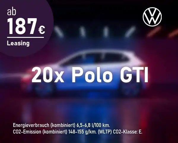 Polo GTI 2,0 l TSI OPF 152 kW (207 PS) 7-Gang-DSG